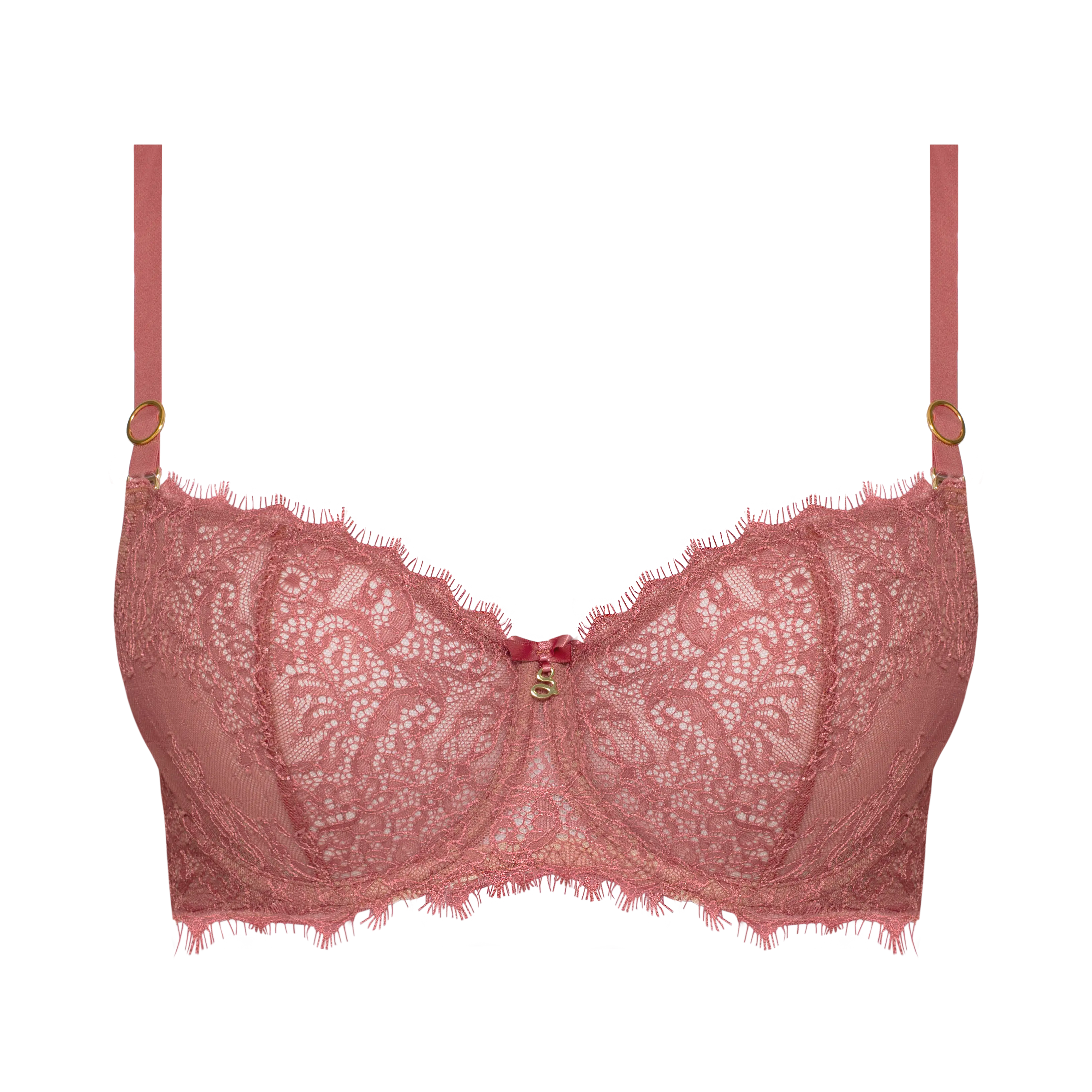 Samanta Naomi Rose Lace Balconette Bra