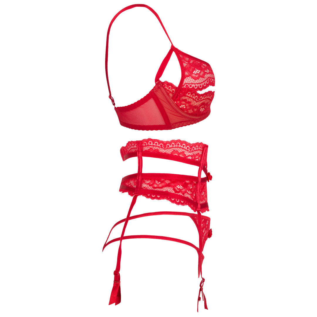 Axami Intense Sheer Peek-A-Boo Demi Bra
