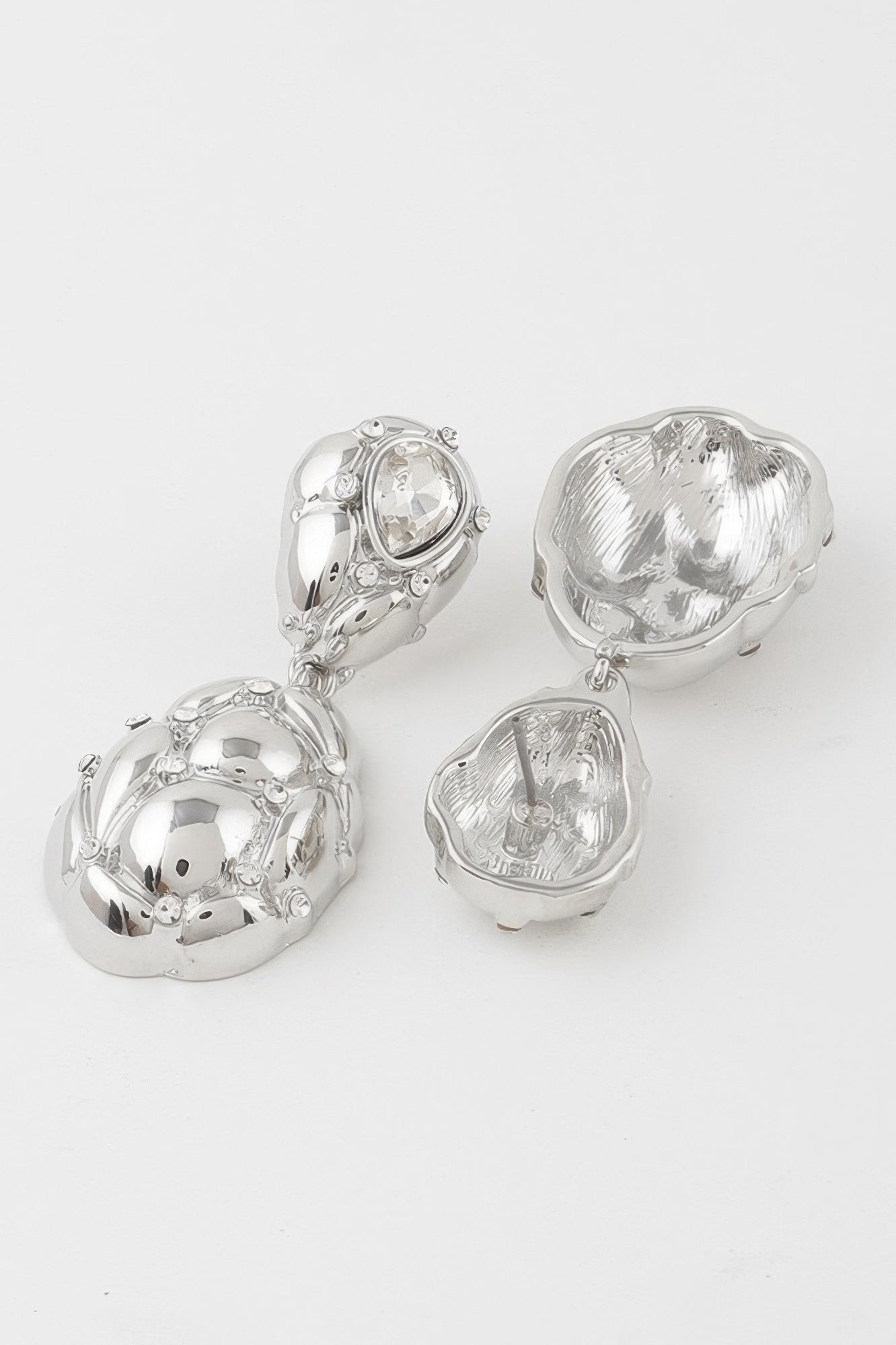 Abstract Pearl Shell Earrings