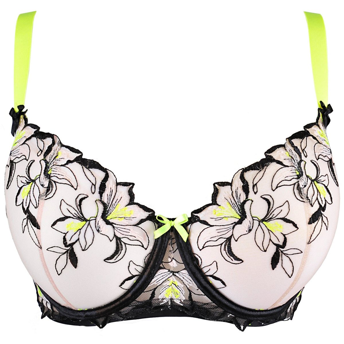 Axami Lilium Sheer Balconette Bra-2