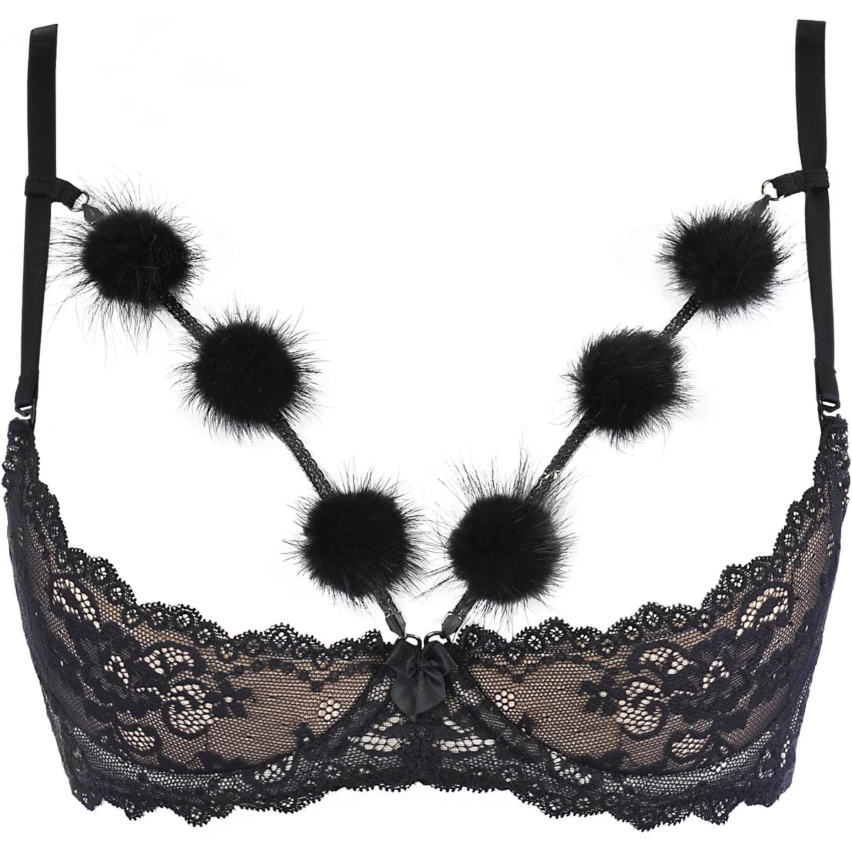 Axami Pussycat Open Cup Lace Bra