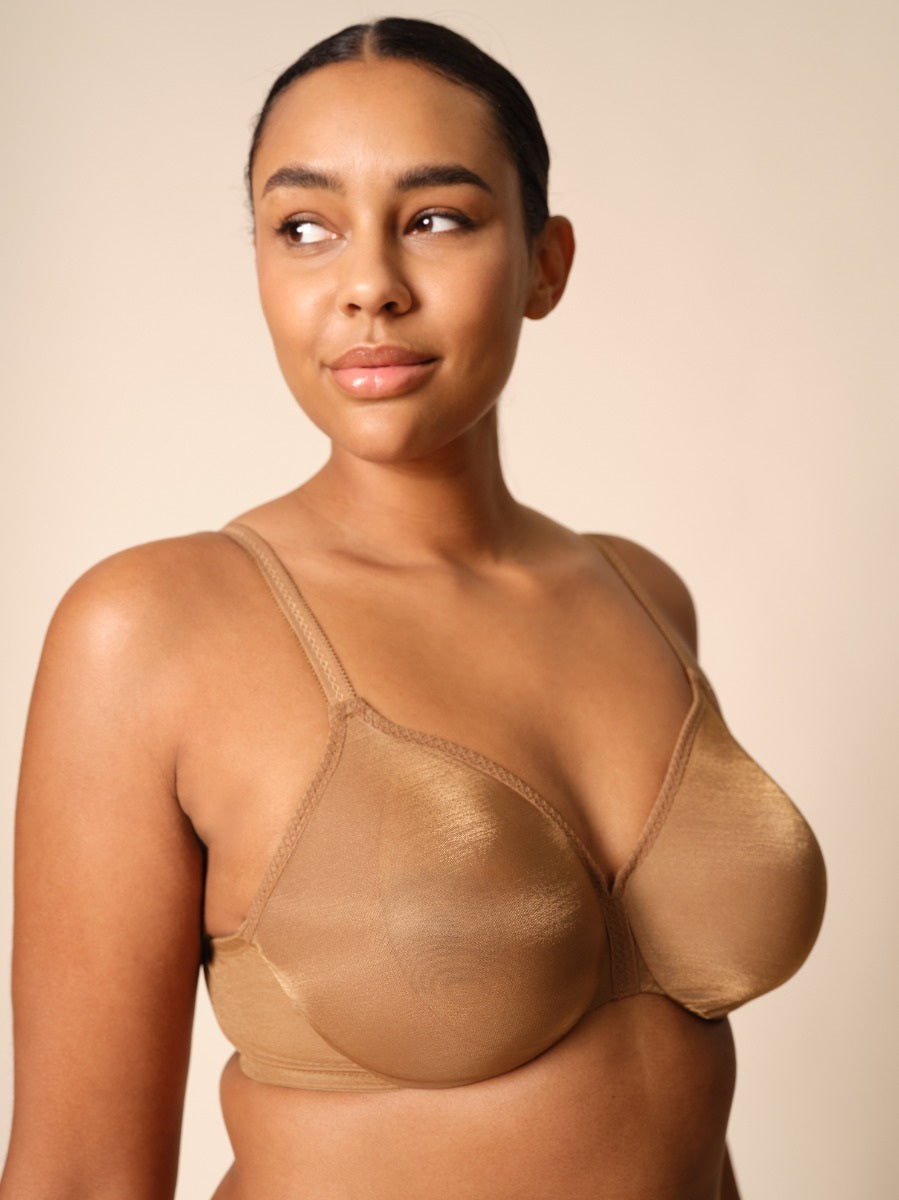 Gossard Glossies Bronze Sheer Molded Bra