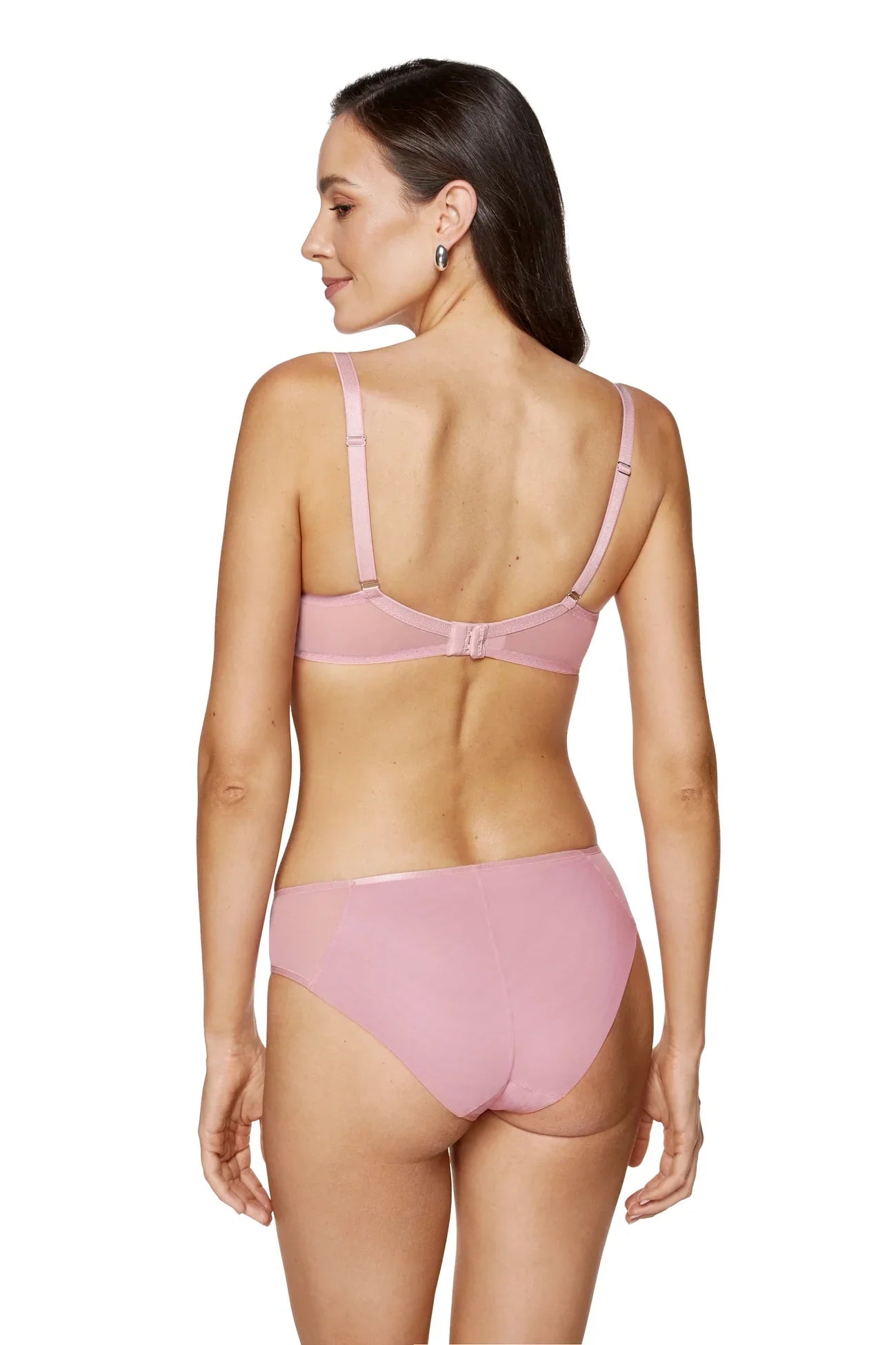 Gorteks Bloom Sheer Mesh Floral Embroidered Bra
