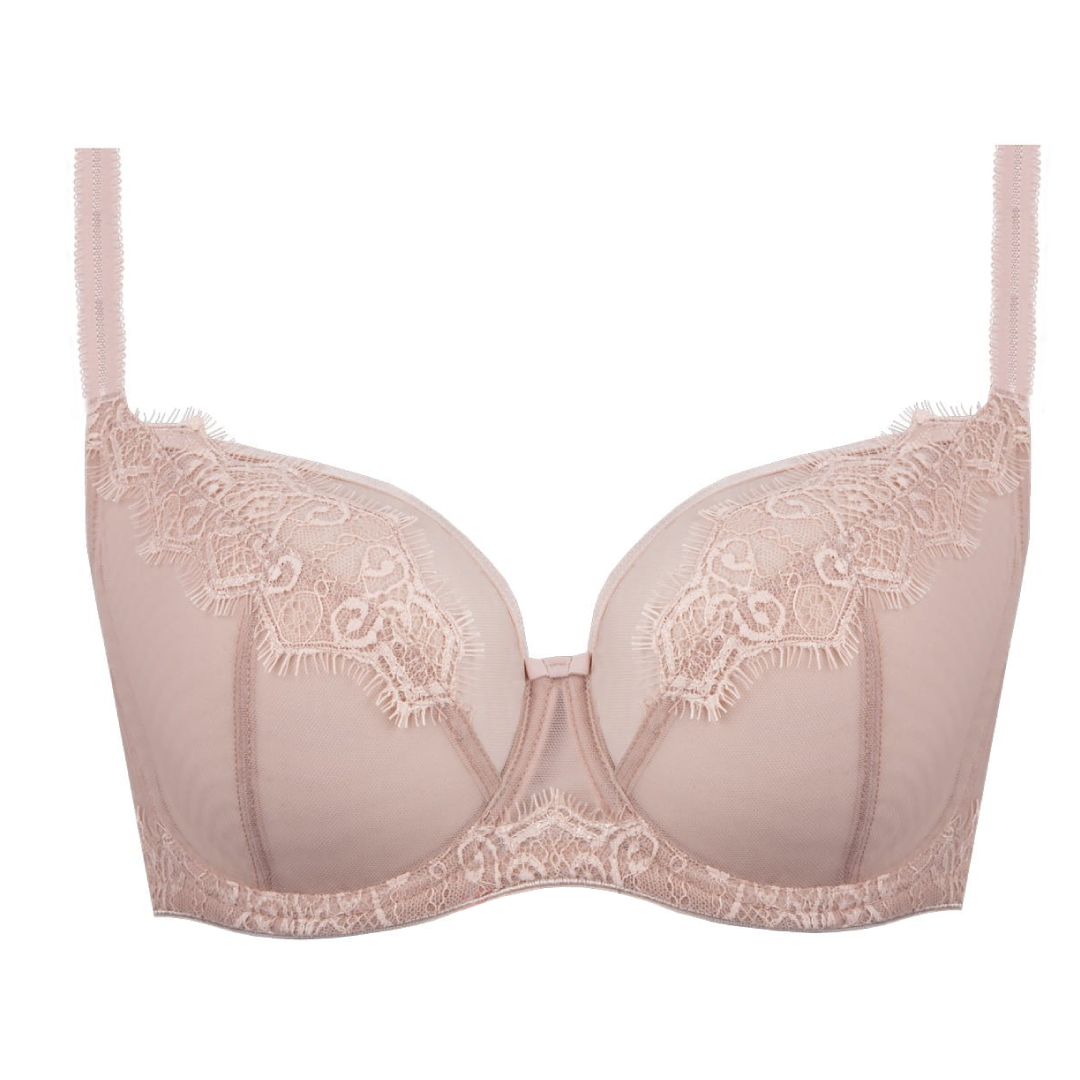 Unikat Daisy Sheer Mesh Full Figure Lace Bra