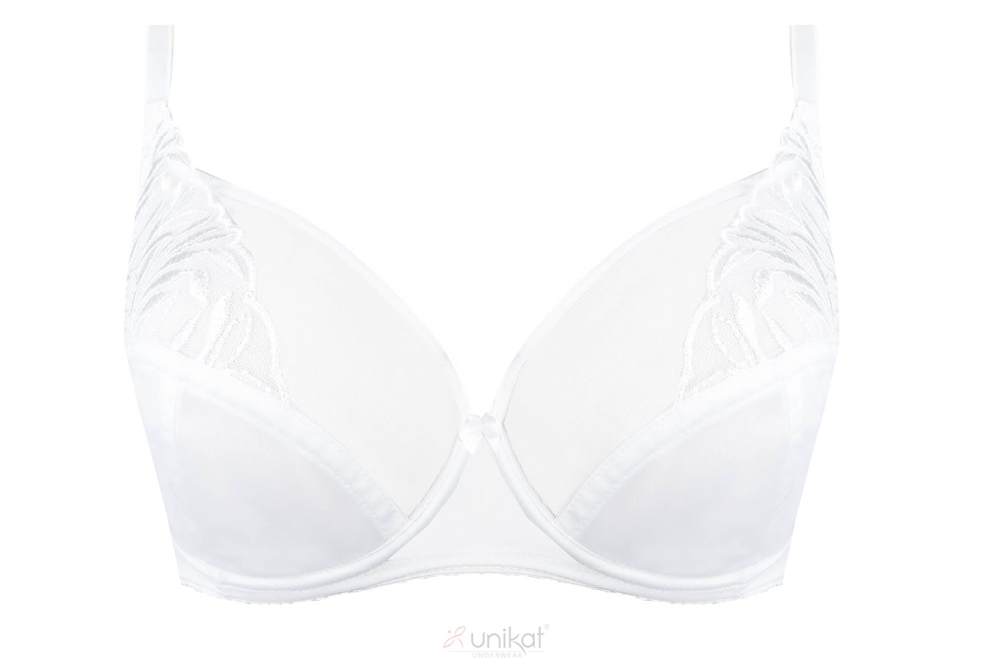 Unikat Virginia Sheer Mesh 3-Part Cup Underwire Bra