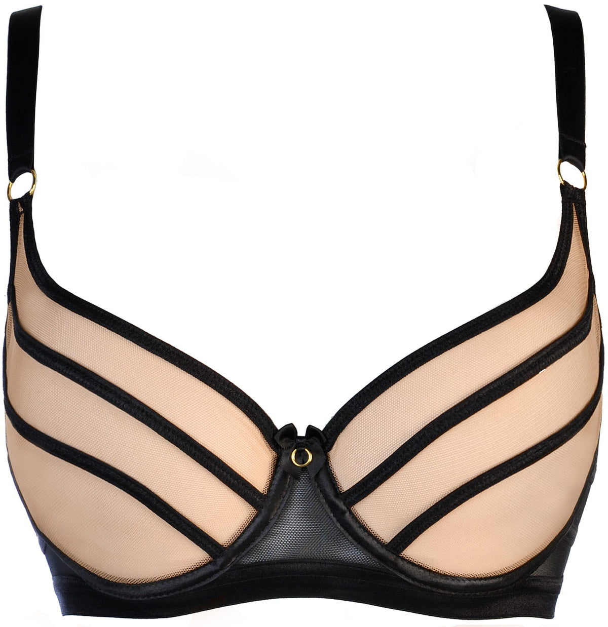 Axami Impression Soft Sheer Mesh Balconette Bra