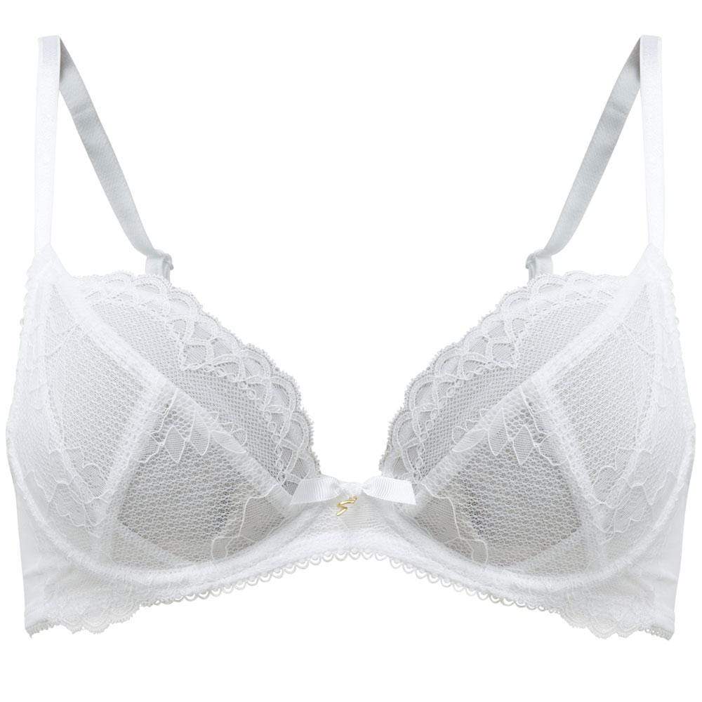 Gossard Superboost Lace White Plunge Bra